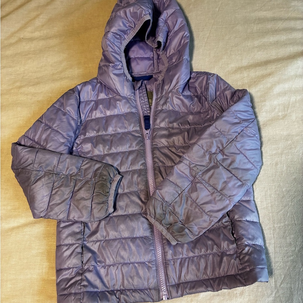 Primary Kids Lavender Puffer Jacket
